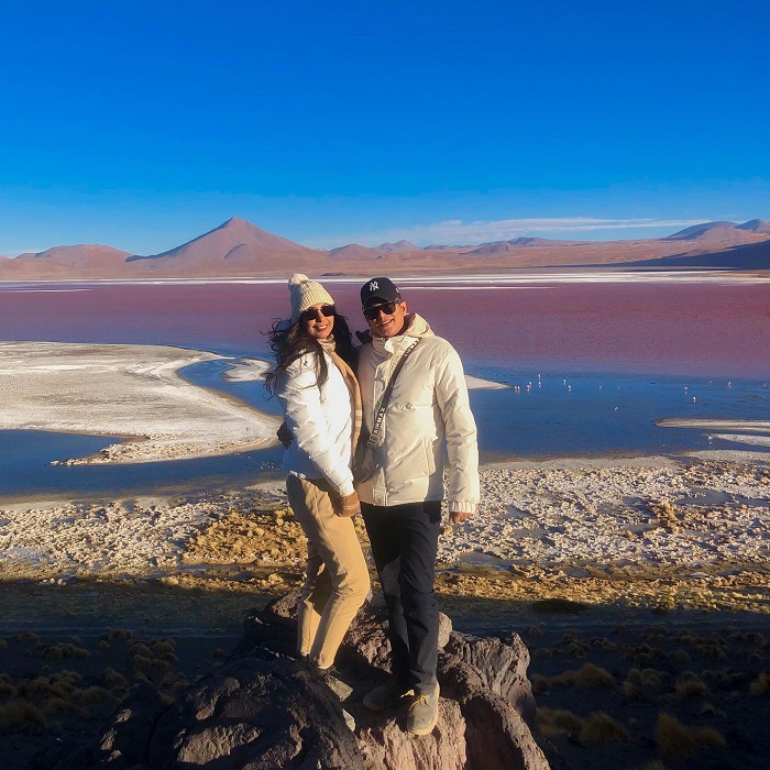 Vẻ đẹp của hồ muối Laguna Colorada Bolivia