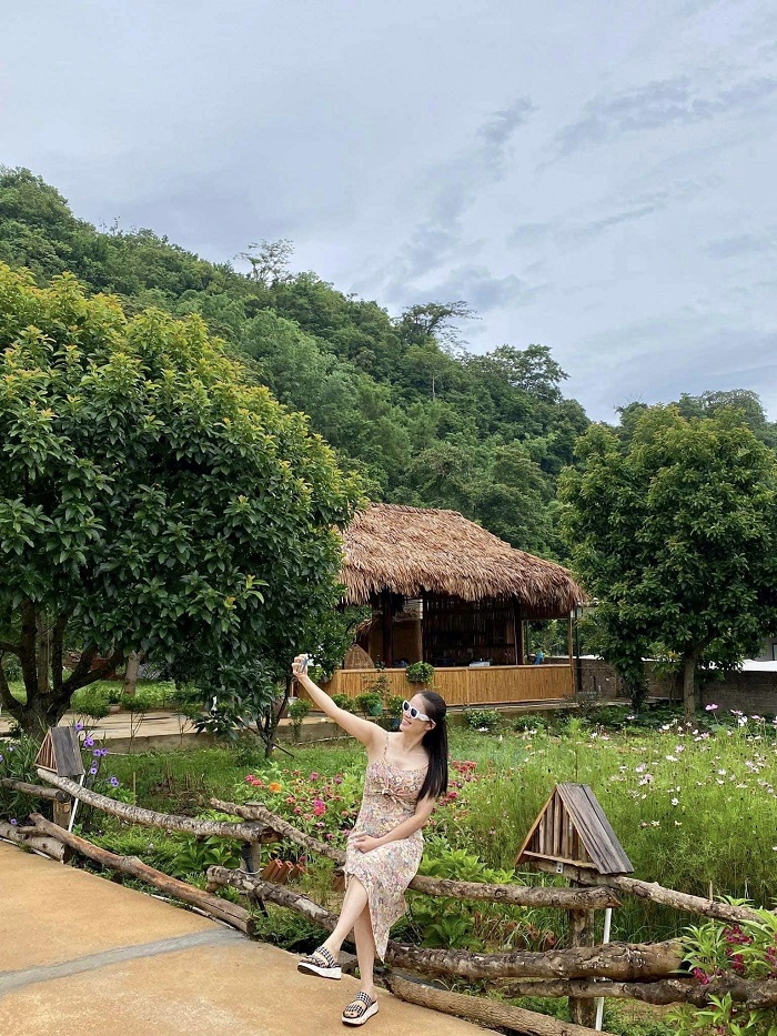 Homestay Vườn An nhiên Mộc Châu bình yên, trong lành