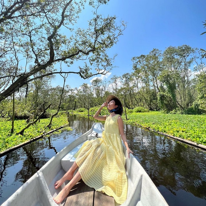 Rừng tràm Trà Sư là khu sinh thái đẹp ở miền Nam nằm ở An Giang