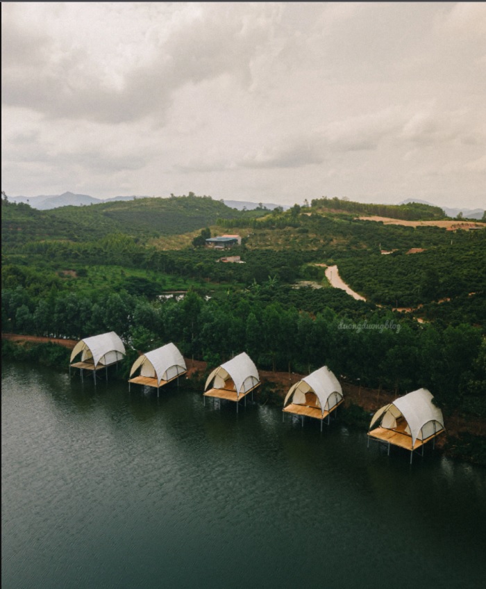 khu sinh thái Hồ Bầu Tiên - cắm trại