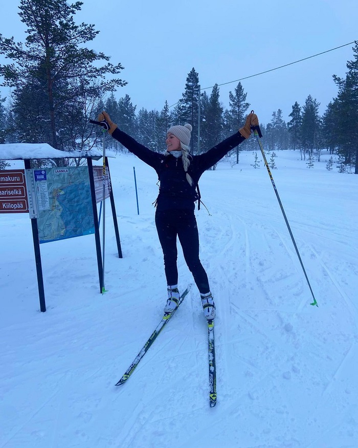 Trượt tuyết là hoạt động du lịch ở làng Saariselka