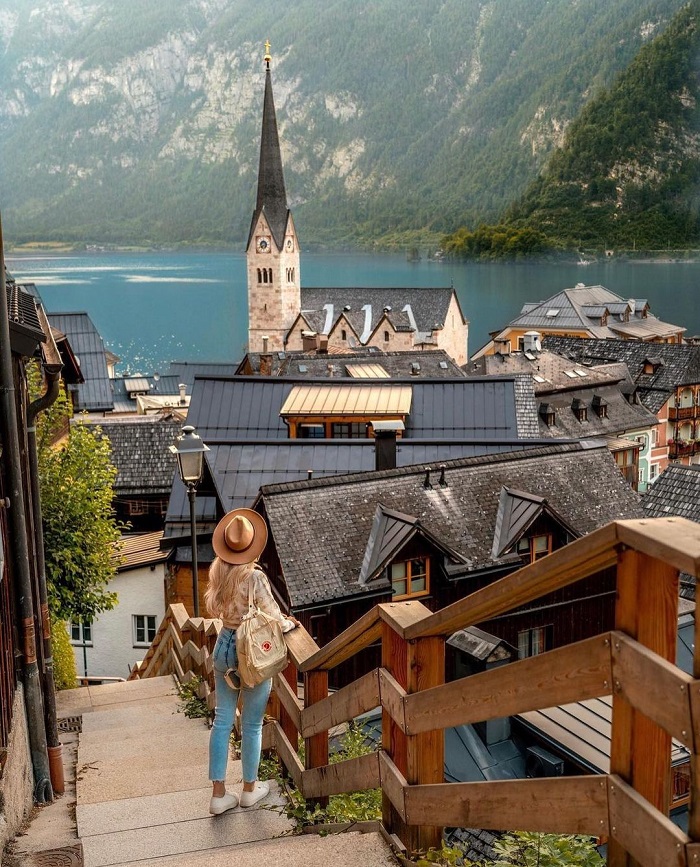 Hallstatt là ngôi làng đẹp ở châu Âu nằm tại Áo