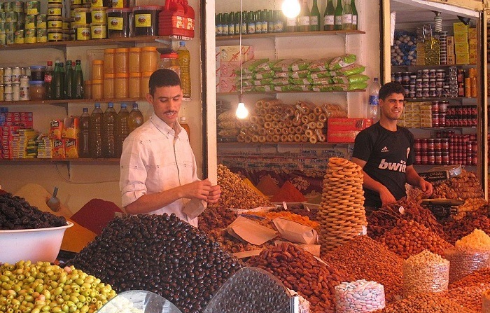 Souk Al Ahad là địa điểm tham quan nổi tiếng ở thành phố Agadir 