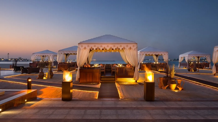 Không gian sang trọng và riêng tư tại nhà hàng tốt nhất ở Abu Dhabi
