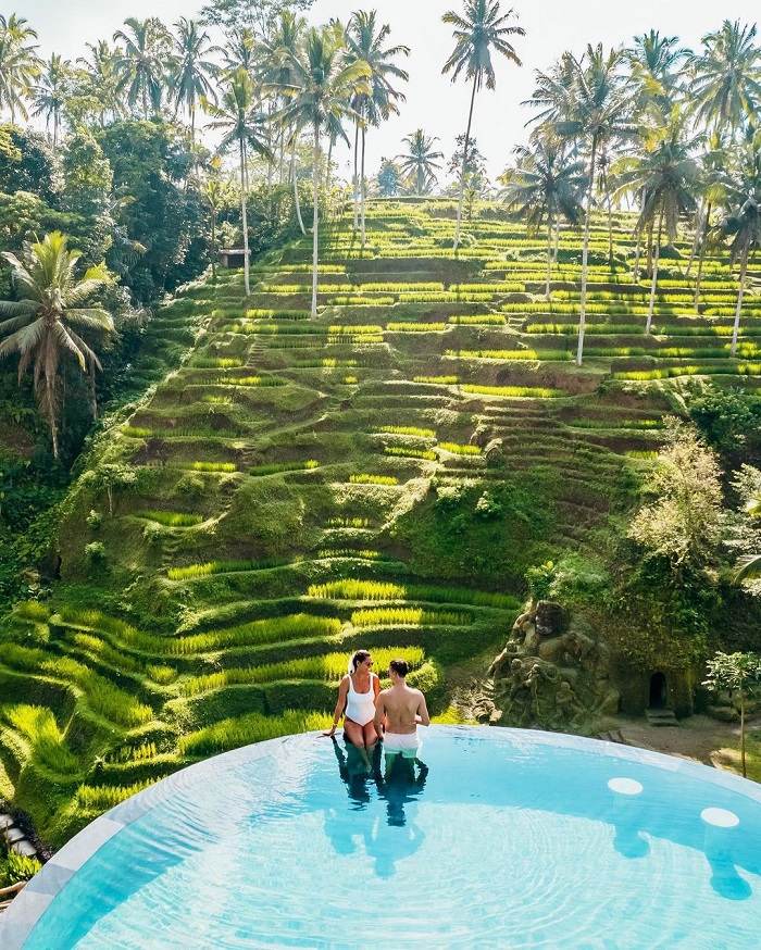 Khu vực Tegalalang là ruộng bậc thang đẹp ở châu Á thuộc Indonesia