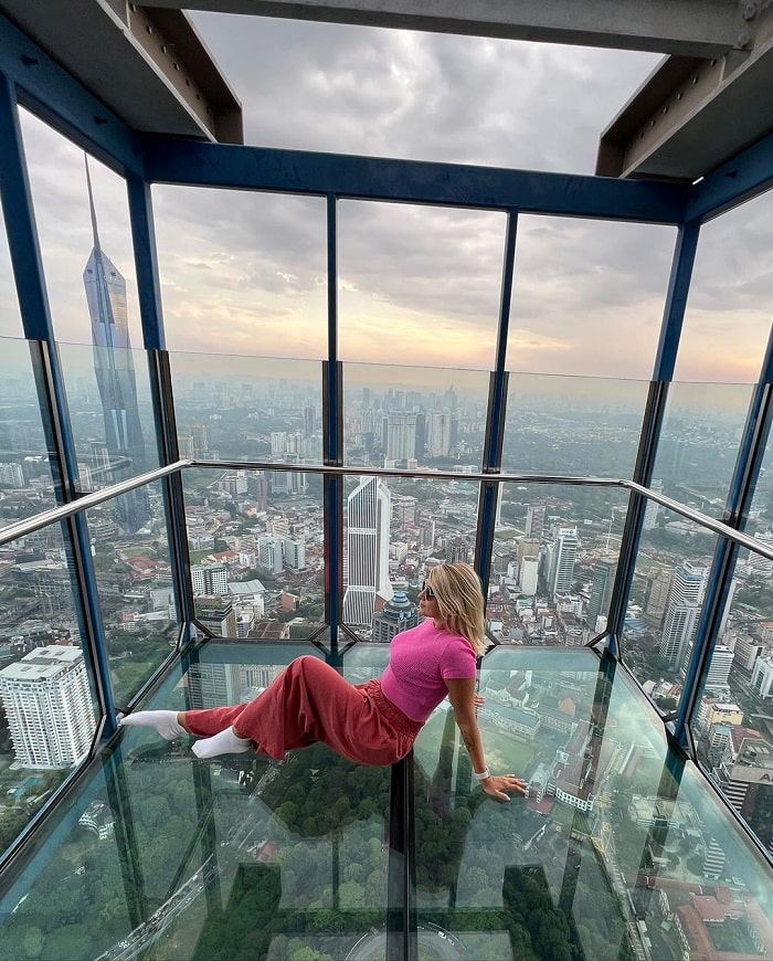 Sky Deck & Sky Box ở tháp Menara Kuala Lumpur