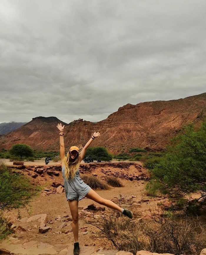 Đồi núi ở thị trấn Cafayate Argentina