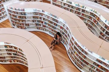 '1001' góc sống ảo nghìn like tại thư viện @ Orchard Singarpore