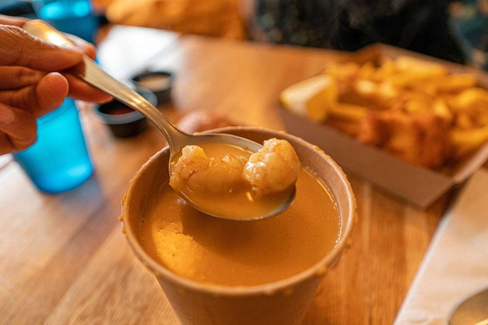 Súp tôm hùm  - du lịch Reykjavik