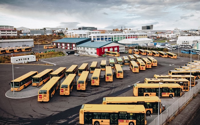 Du lịch Reykjavik - Đi xe buýt công cộng 