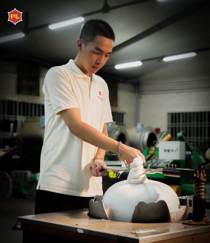 Khung cảnh đồi chè Phước Lạc 