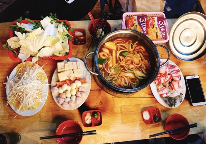 quán lẩu Thái ngon ở Hải Phòng - Lẩu ly Sawadee