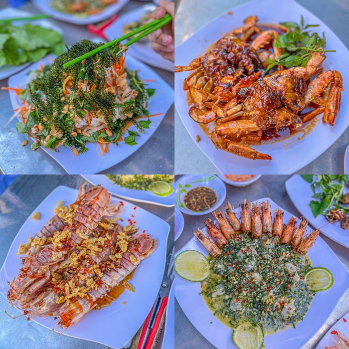 quán hải sản ngon ở Nha Trang Quán Xuân Anh 