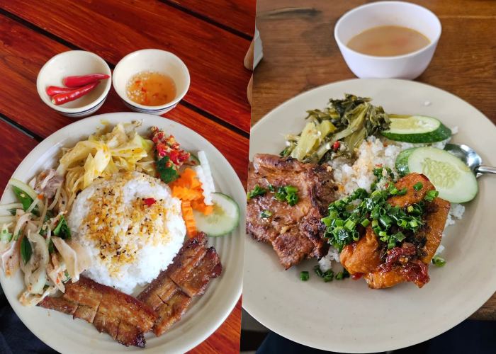 quán cơm tấm ở Huế Quán Mập