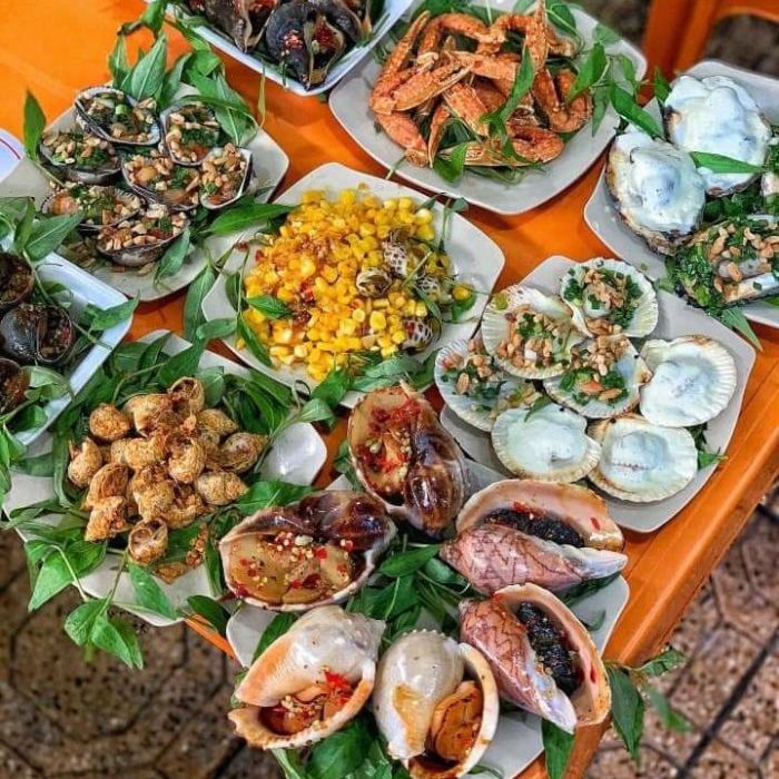 quán hải sản ngon ở Nha Trang Ốc kim anh