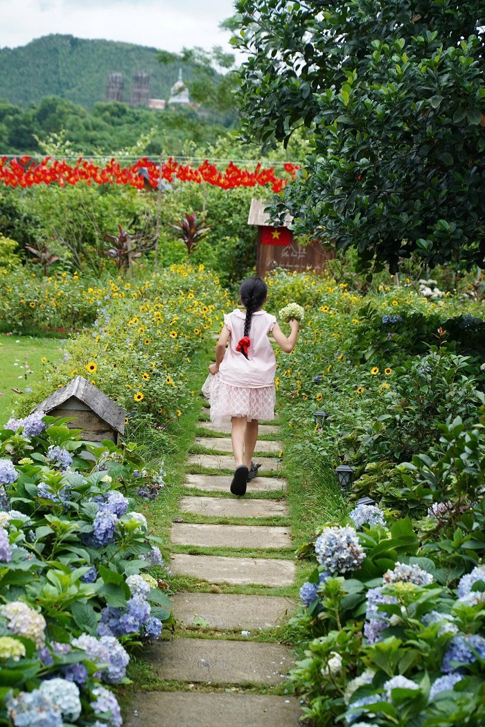 An Lành Farm Yên Bái có không gian rộng lớn