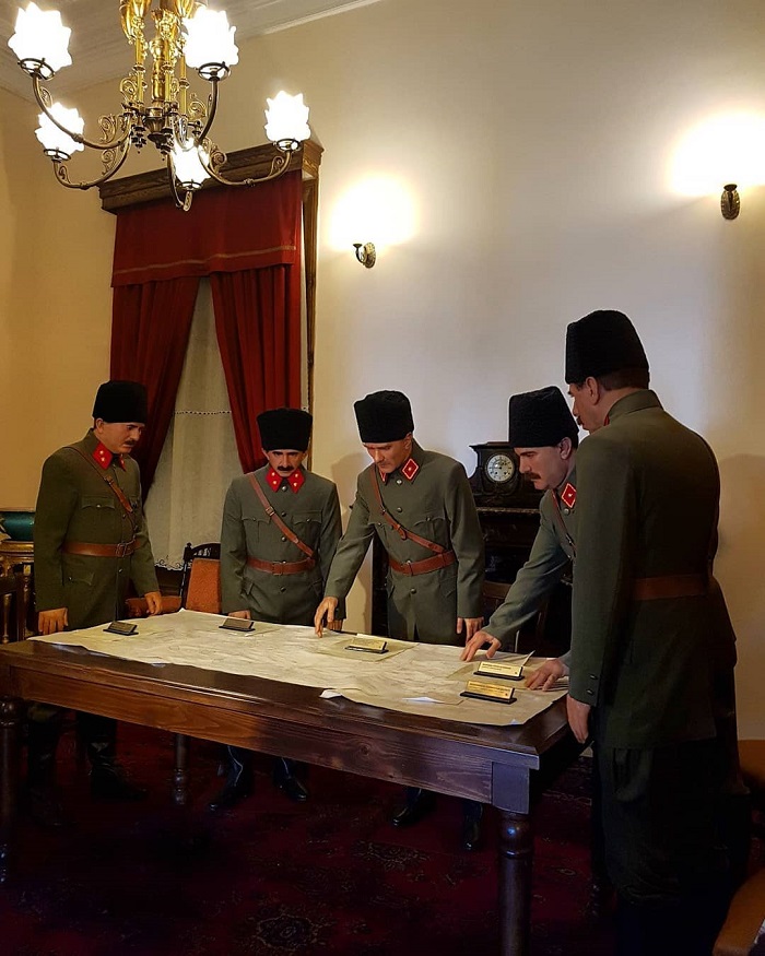 Bên trong bảo tàng Ataturk Thổ Nhĩ Kỳ