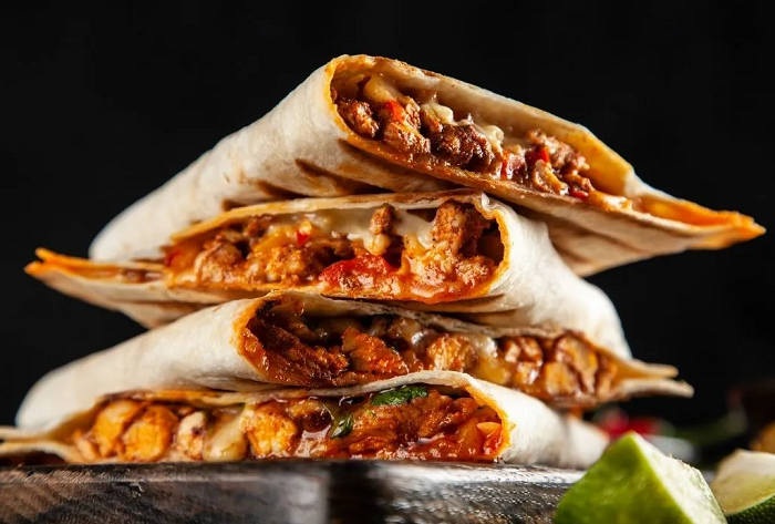 Các món ăn truyền thống Mexico - bánh phô mai kéo sợi