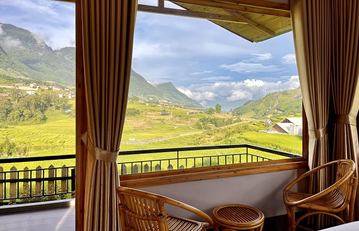 S Plus Bungalow là khu glamping đẹp ở Lào Cai có không gian rất chill