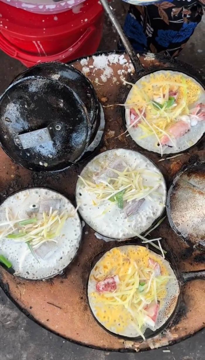 Làng chài Phước Đồng Ô Loan bánh xèo mực