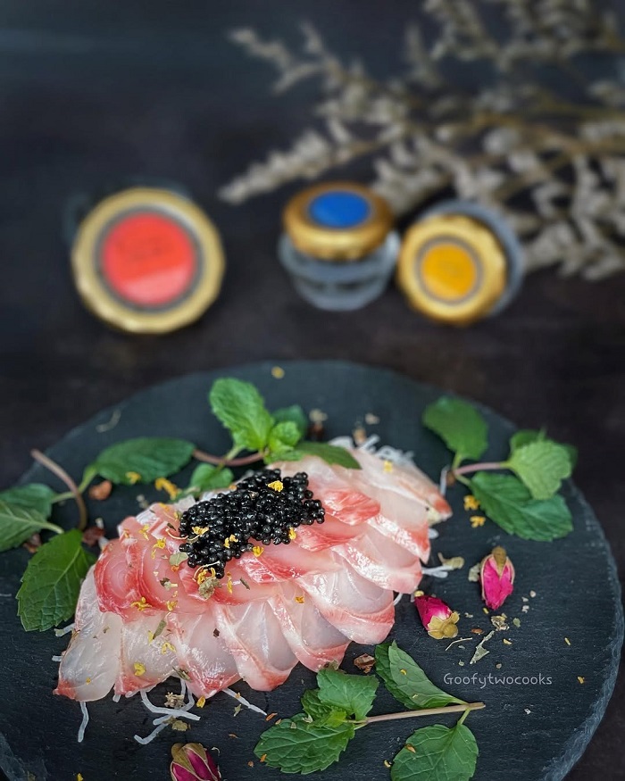 Trứng cá Almas là món ăn đắt đỏ nhất thế giới chế biến nên món ăn thượng hạng