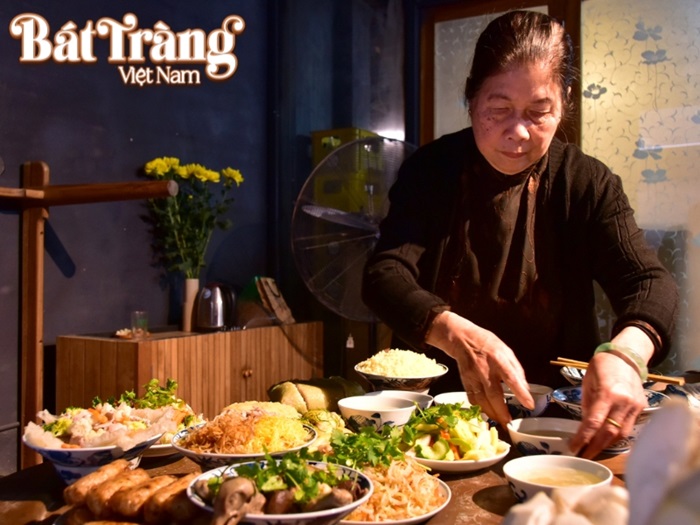 món ăn Hà Nội di sản quốc gia - Cỗ Bát Tràng