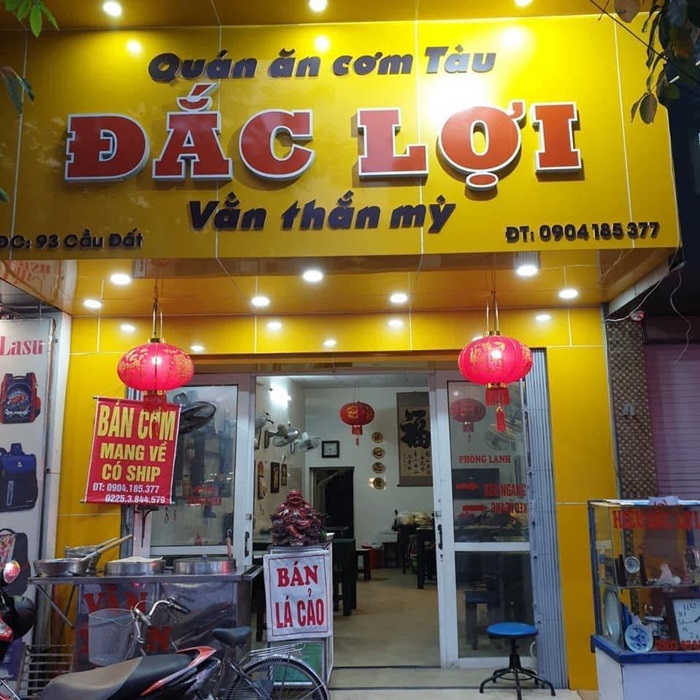 quán ăn tối ngon ở Hải Phòng - Quán Đắc Lợi