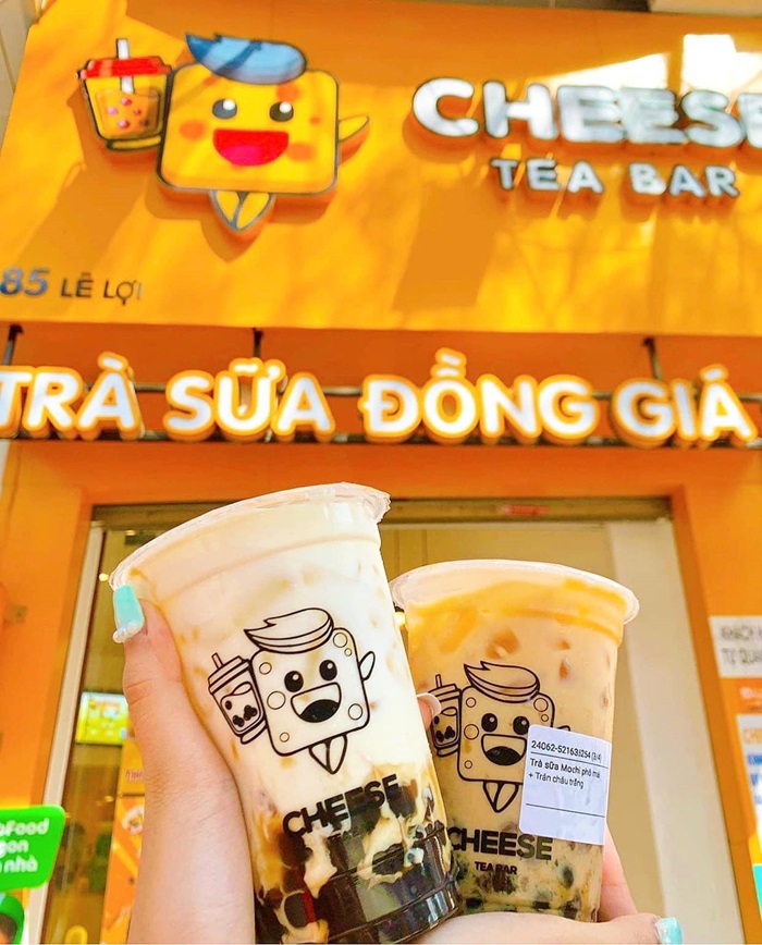 quán trà sữa ở Hải Phòng - Cheese Tea Bar - 85 Lê Lợi