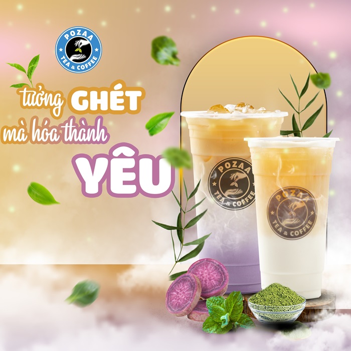 quán trà sữa ở Hải Phòng - Trà Sữa Pozaa Tea