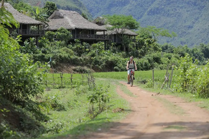 tour đạp xe Mai Châu - 1 ngày
