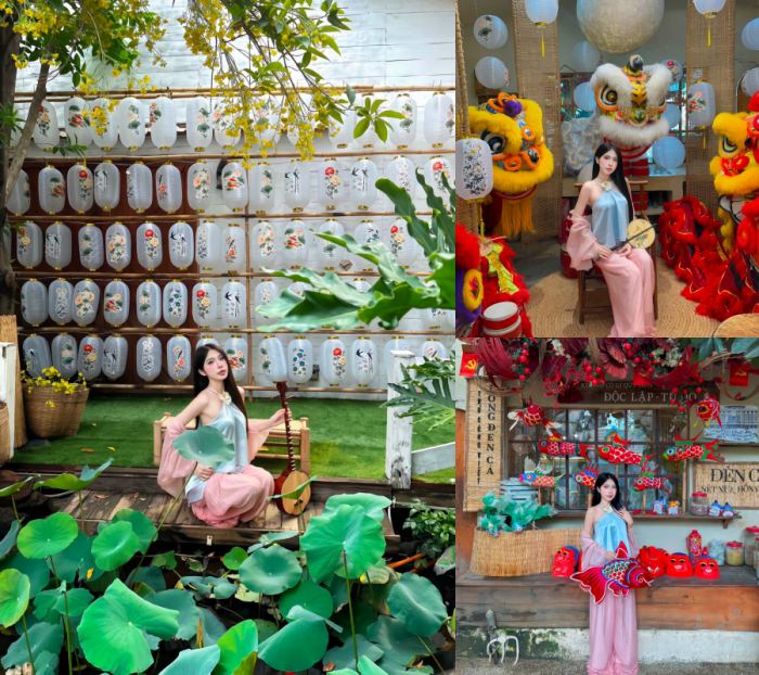 quán cafe decor Trung thu ở Sài Gòn quán cafe decor Trung thu ở Sài Gòn