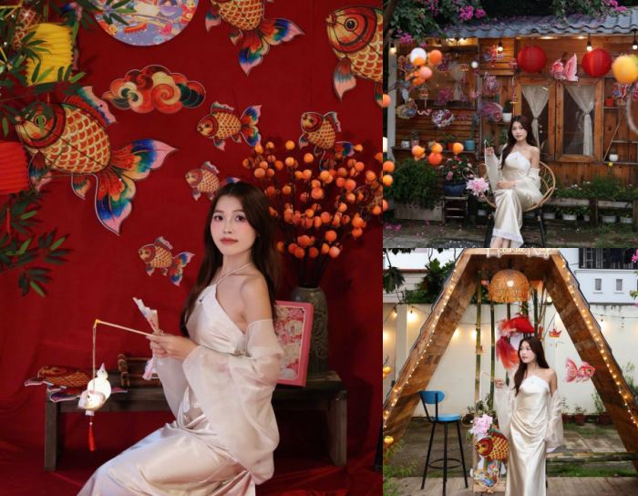 quán cafe decor Trung thu ở Sài Gòn quán cafe decor Trung thu ở Sài Gòn