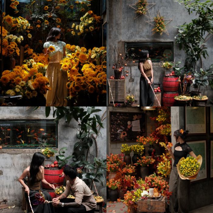 quán cafe decor Trung thu ở Sài Gòn quán cafe decor Trung thu ở Sài Gòn