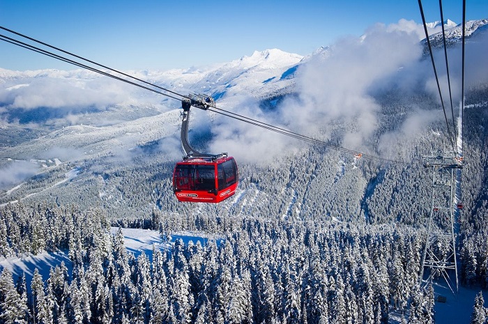 Chinh phục khu trượt tuyết Whistler Canada