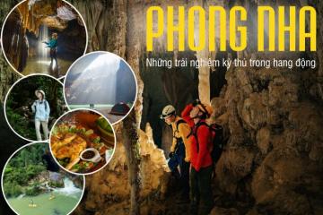 Trải nghiệm gì trong hang động ở Phong Nha? Đừng bỏ lỡ những hoạt động siêu HOT này
