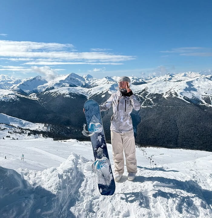 Chinh phục khu trượt tuyết Whistler Canada