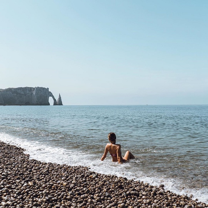 Bãi biển Etretat – một tuyệt tác thiên nhiên ban tặng cho Pháp