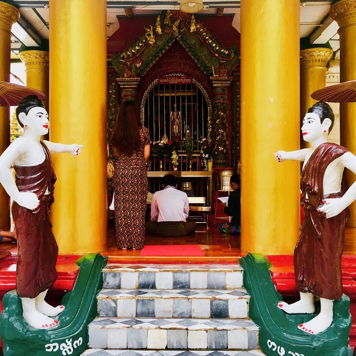 Chùa vàng Shwezigon Myanmar có gì mà thu hút du khách tham quan đến vậy?