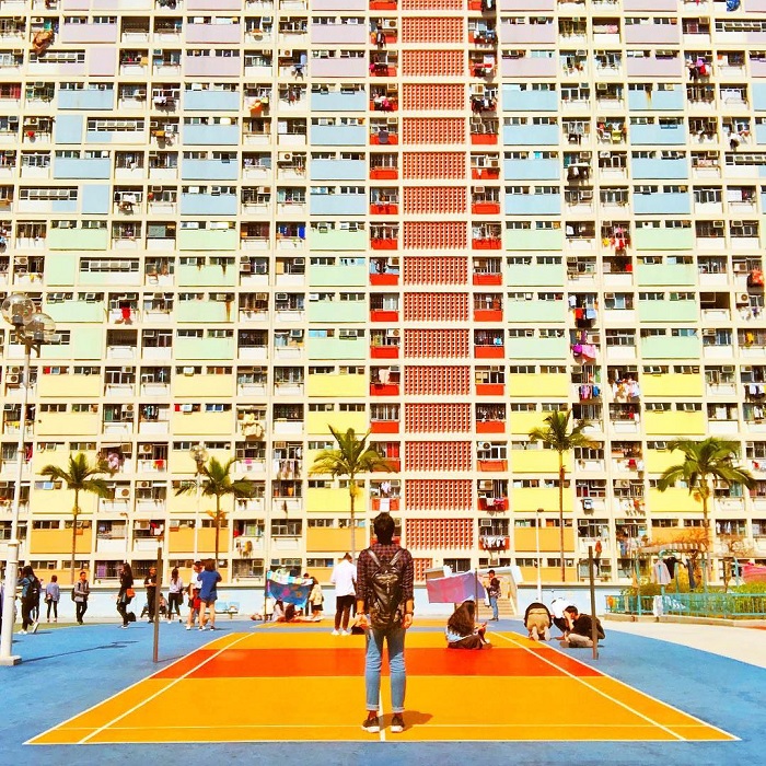 Điêu đứng trước chung cư Choi Hung Estate Hong Kong 'hot nhất Insstagram'