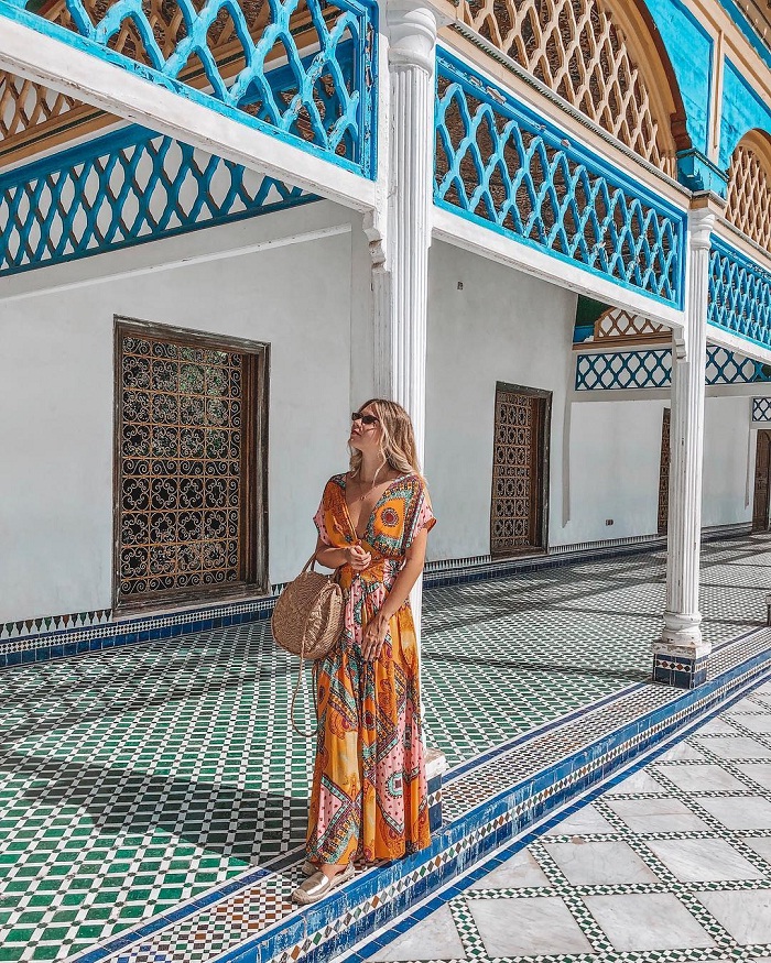 Cung điện Bahia Palace – địa điểm nhất định phải ghé thăm khi du lịch Bắc Phi