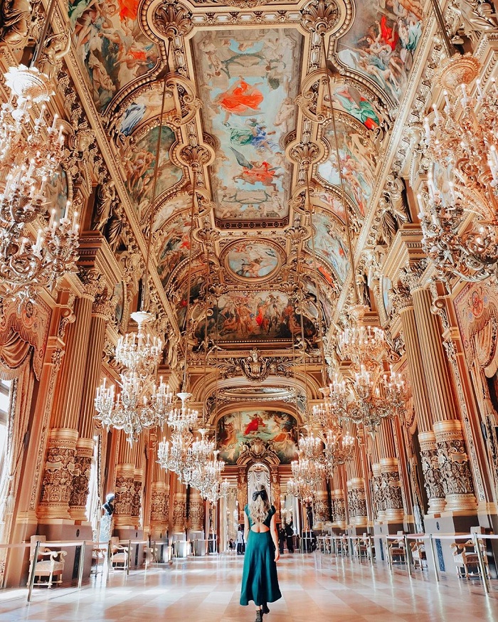 Nhà hát Opera Palais Garnier – một kiệt tác về kiến trúc mà ai đến Paris Pháp cũng không thể bỏ qua