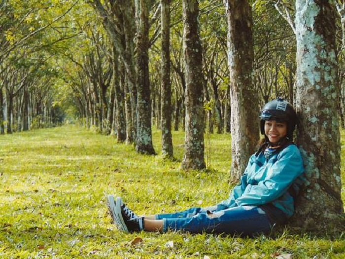 Đến với Nhơn Trạch – nơi rừng cao su thay lá tại Đồng Nai đẹp tựa phim Hàn Quốc!