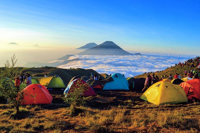 Núi Prau - một trong những ngọn núi lửa đẹp nhất ở Indonesia