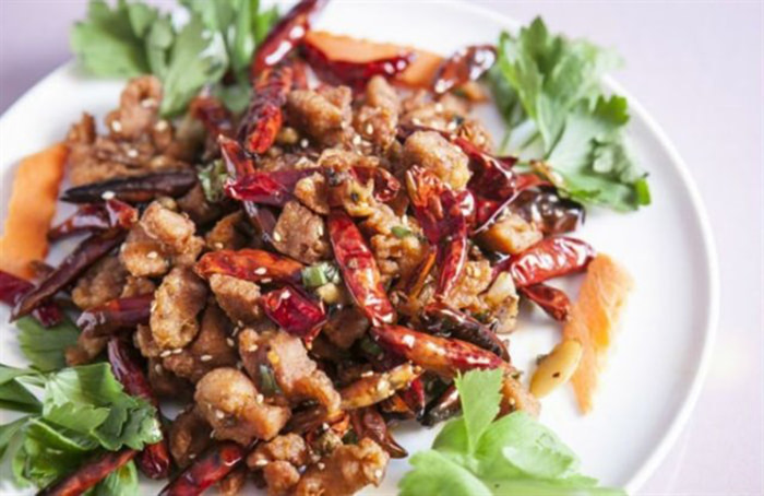 Đậu hũ Tứ Xuyên đặc sản Trung Hoa - thường được cho vào rất nhiều ớt