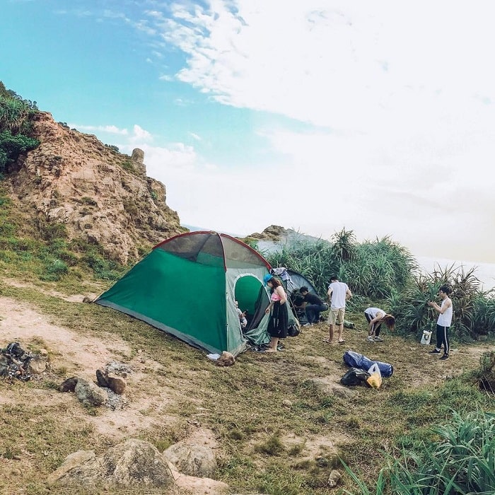 Camping in Cape Nghe Danang 