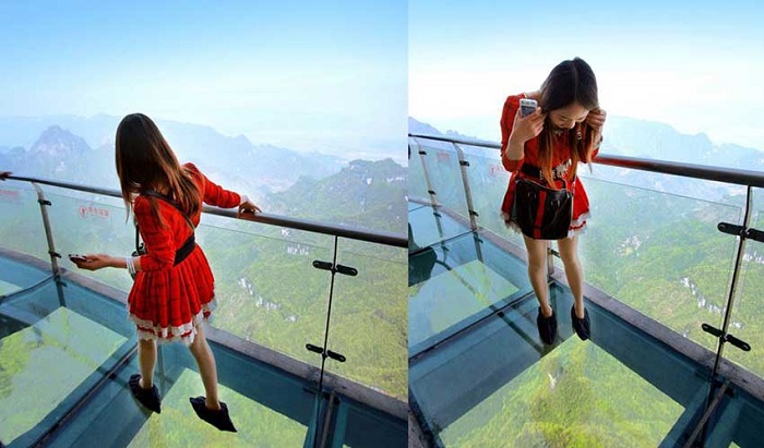 cây cầu kính đẹp nhất thế giới - Thiên Môn Sơn