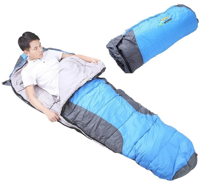 Chọn túi ngủ khi đi du lịch - kiểu dáng của túi ngủ
