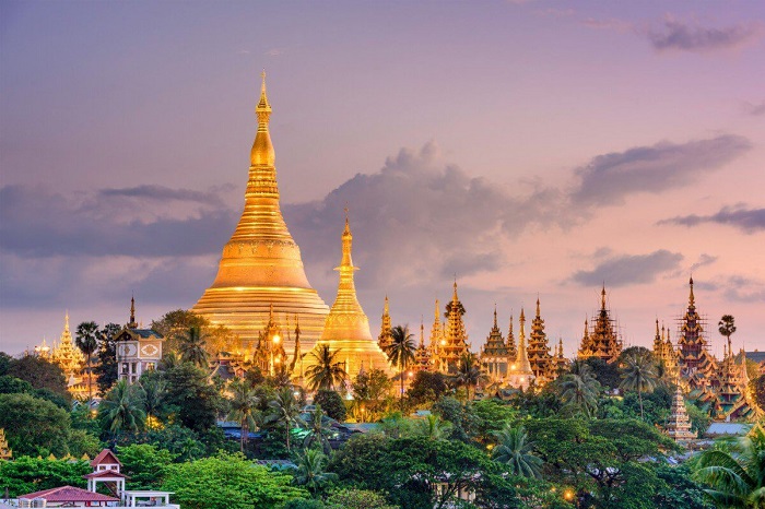 khám phá chùa Botataung Myanmar