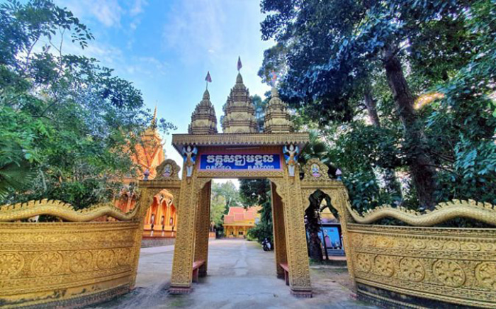 Những ngôi chùa đẹp ở Vĩnh Long nổi tiếng - Chùa Hạnh Phúc Tăng 