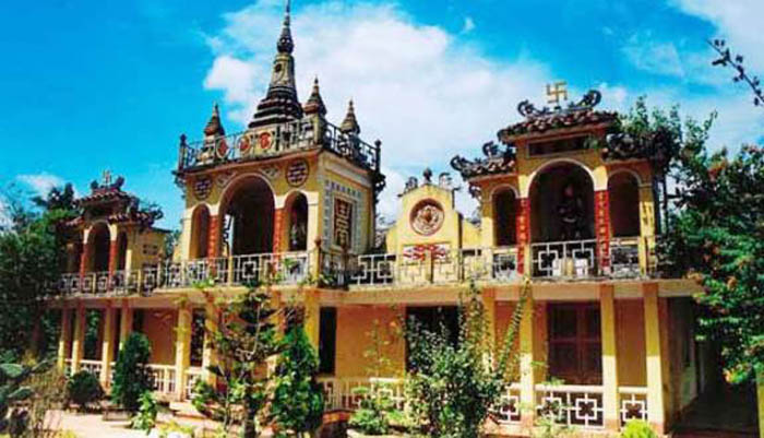 Những ngôi chùa đẹp ở Vĩnh Long nổi tiếng - Chùa Tiên Châu Vĩnh Long